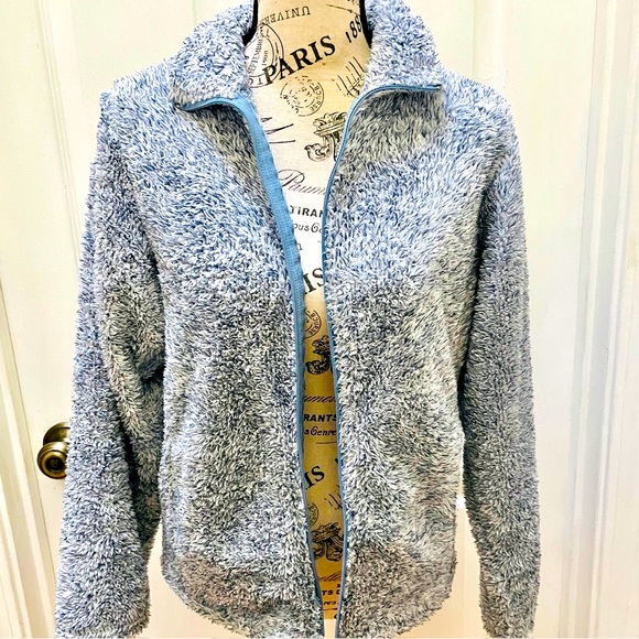 VOGO athletica tugga blue zip up jacket - Picture 1 of 5